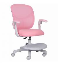 Кресло детское с подставкой для ног  "Toy MG-205", сетка/ткань TW, розовое, 533151