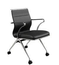 Компьютерное кресло Sit Well M4-192K - черная экокожа